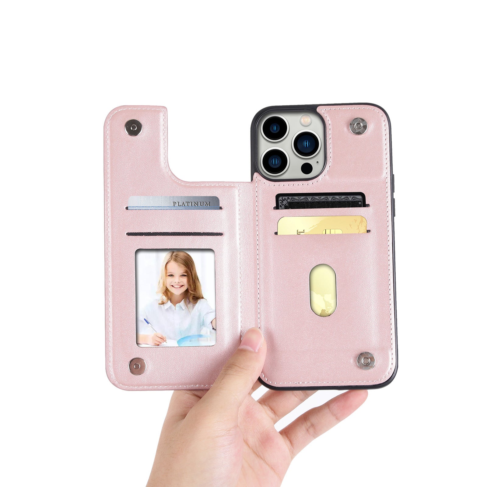 Phone Case Magnetic Drop-resistant Protective Cover