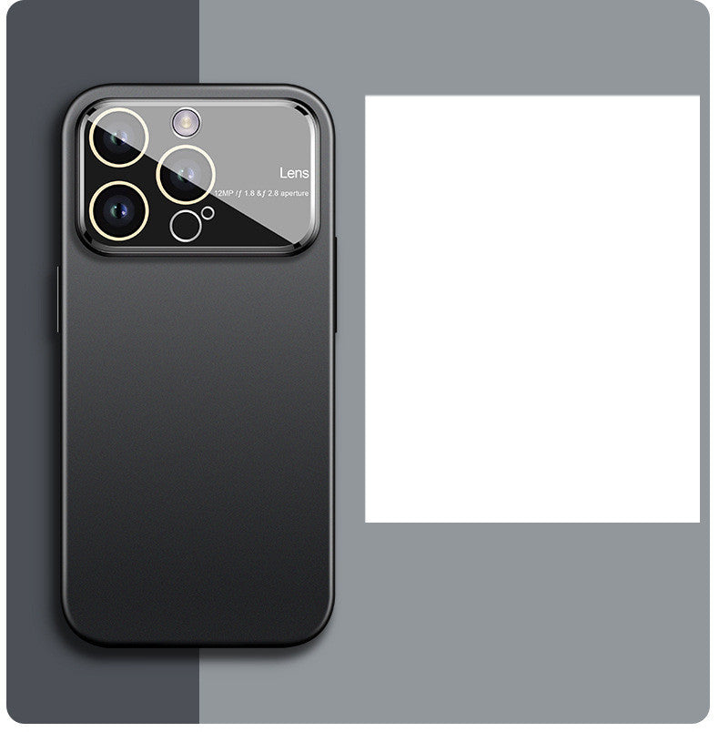 Large Window Frosted Skin Feeling Anti Drop Protective Mirror Phone Case