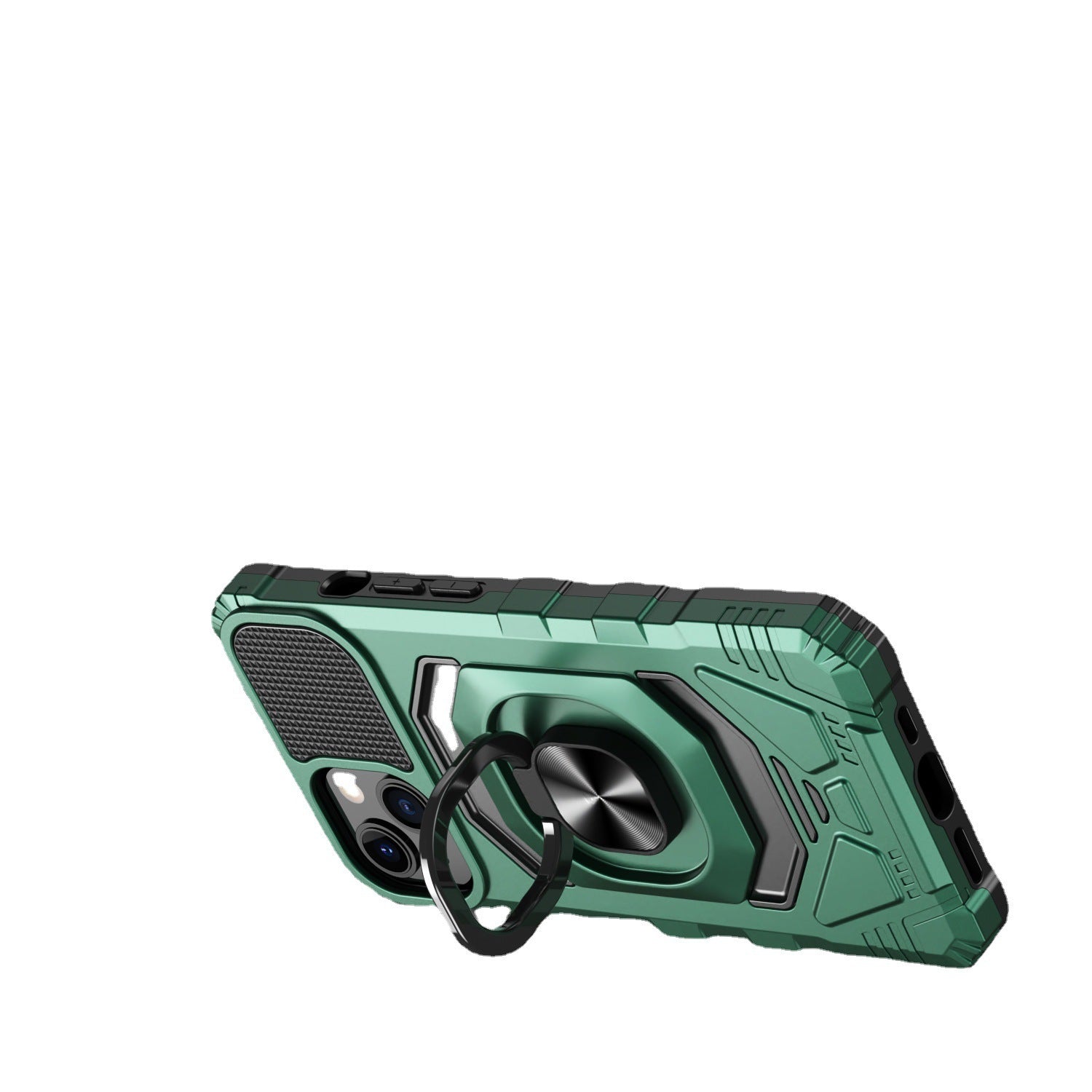 Car Magnetic Ring 2-in-1 Shockproof Phone Case