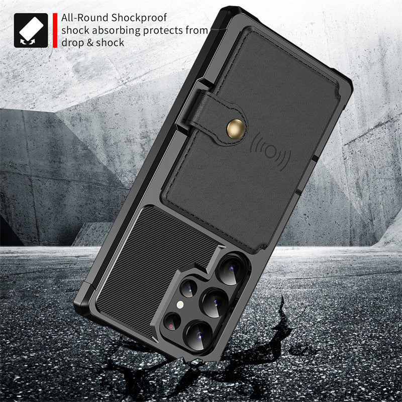 Fashion Personalized Card-inserting Car Phone Case