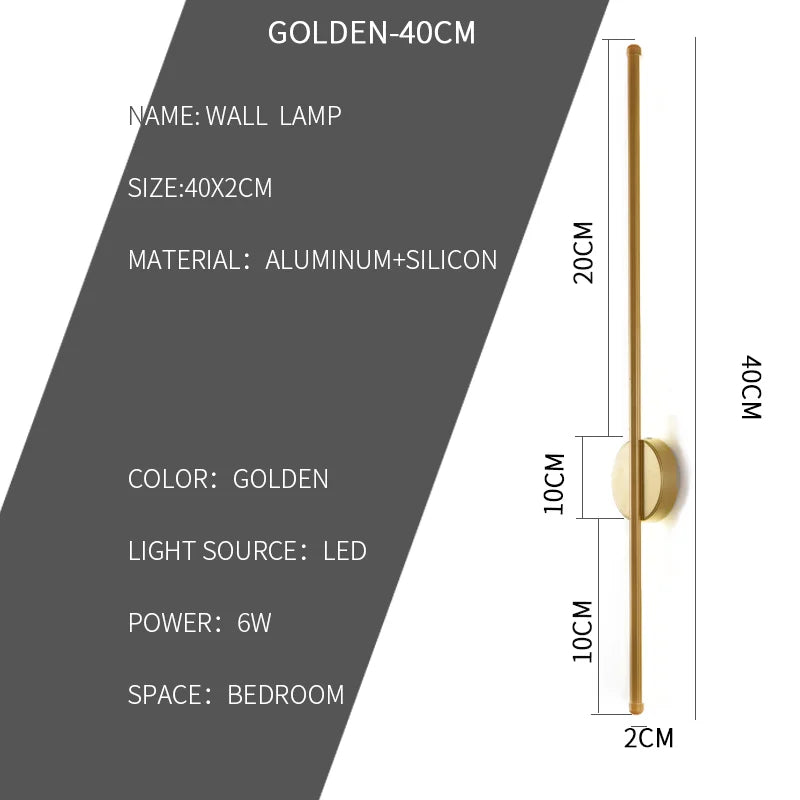 Modern Wall Light Original LED Room Decoration Bedroom Living Room Lights For TV Wall Home Appliances Simple Lighting Fixtures