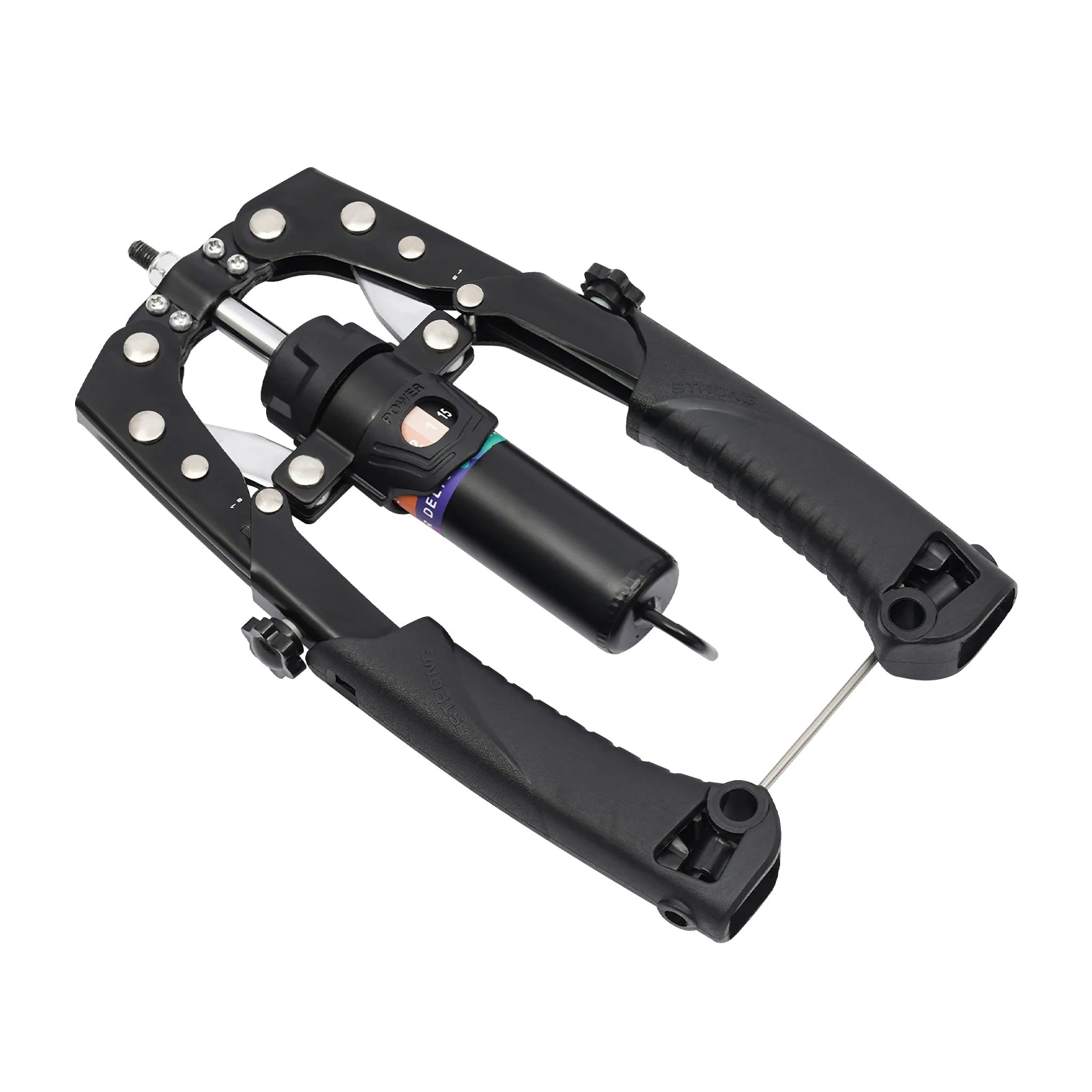 Hydraulic Power Twister Spin Button Arm Blaster Forearm Workout Equipment  Adjustable 22-440lbs for Arms, Legs, Biceps, etc