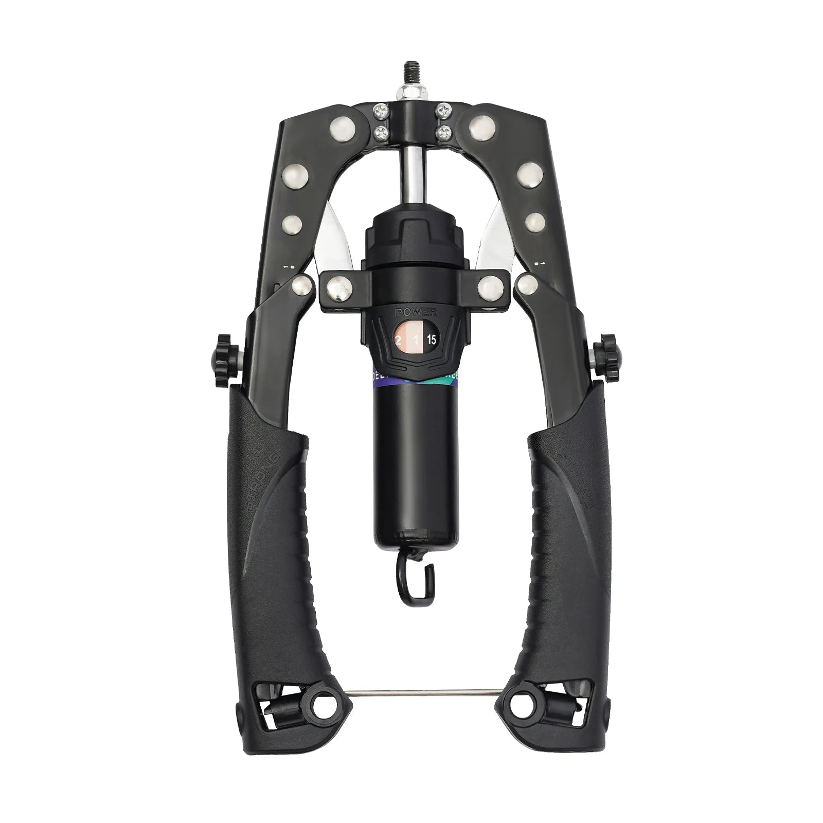 Hydraulic Power Twister Spin Button Arm Blaster Forearm Workout Equipment  Adjustable 22-440lbs for Arms, Legs, Biceps, etc