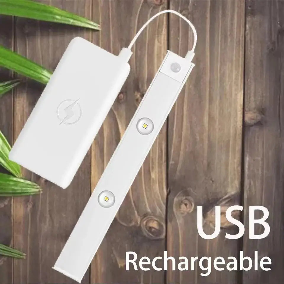 Motion Sensor Light LED Sensor Lamp Wireless Ultra Thin USB LED For Kitchen Cabinet Bedroom Wardrobe Indoor Lighting Night Light