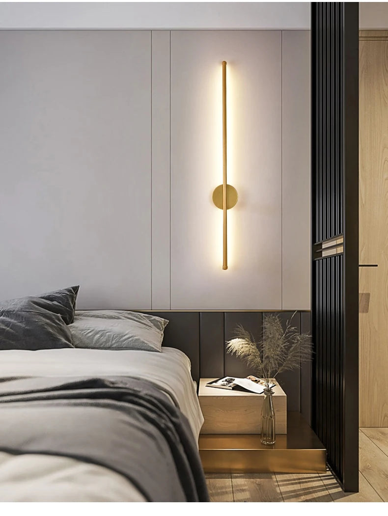 Modern Wall Light Original LED Room Decoration Bedroom Living Room Lights For TV Wall Home Appliances Simple Lighting Fixtures