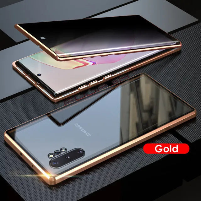 SS Galaxy Privacy Protection Magnetic Case 360 Degree Rotating Compatible with S25 Ultra  S23 Note20 Ultra
