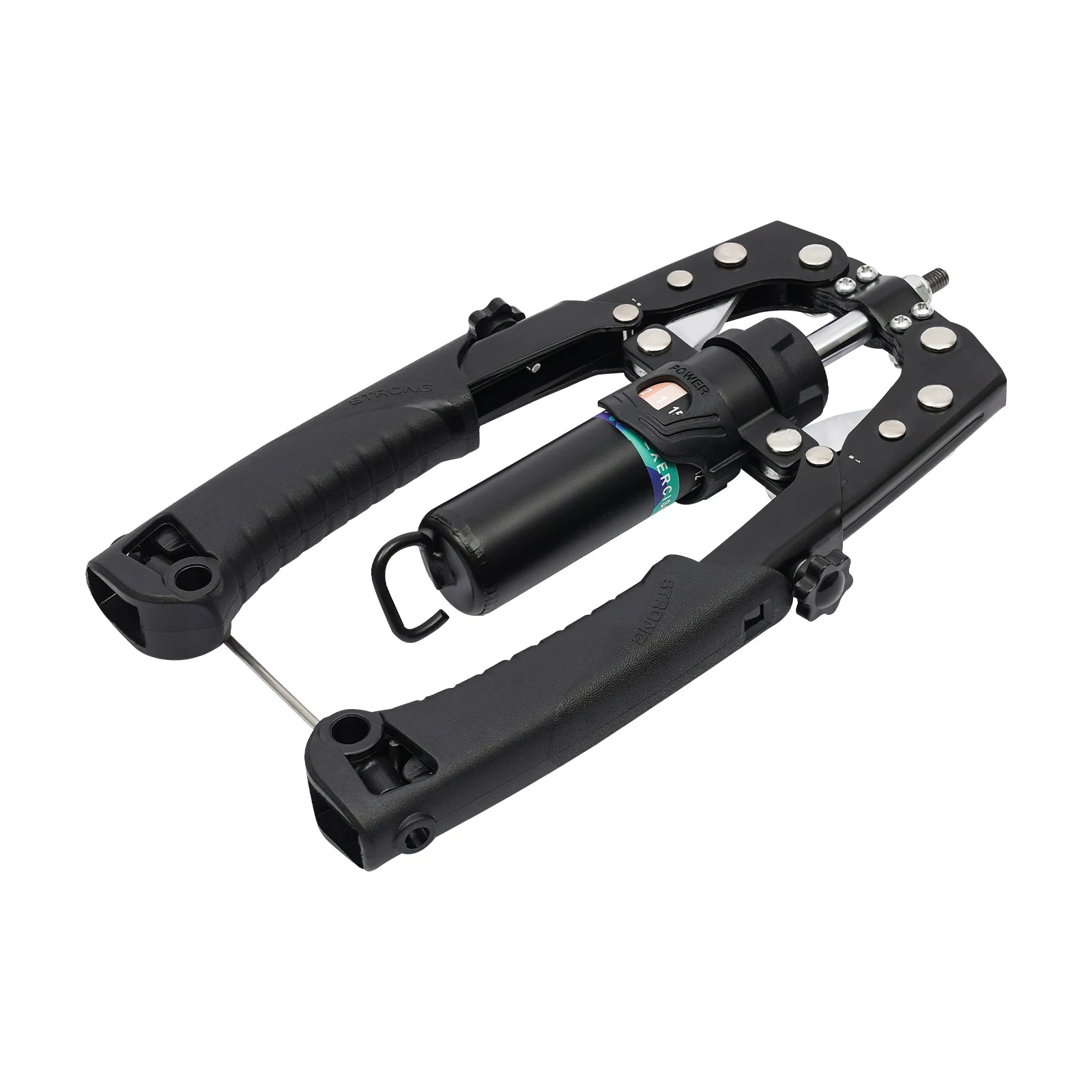 Hydraulic Power Twister Spin Button Arm Blaster Forearm Workout Equipment  Adjustable 22-440lbs for Arms, Legs, Biceps, etc