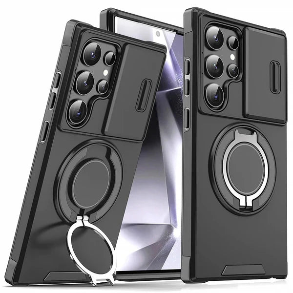 Armor Magnetic Bracket Case for Samsung Galaxy S Series